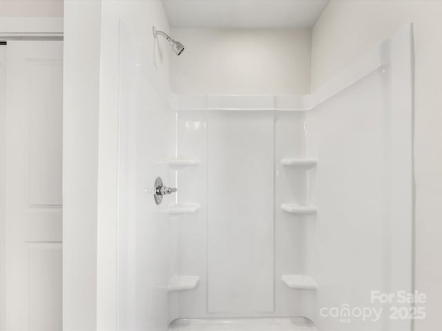 full bath with a shower