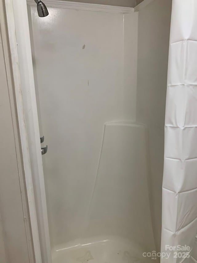 bathroom with walk in shower