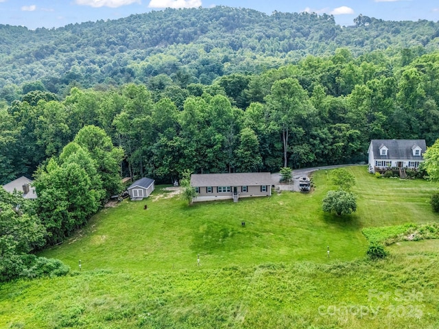 981 Gilliam Mountain Rd, Hendersonville, NC 28792 - view of subject property featuring a forest