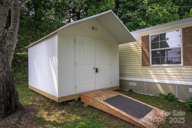 843 Deep Gap Loop Rd, Flat Rock, NC 28731 - view of shed