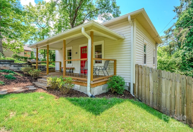 124 Dodge St, Asheville, NC 28803 - view of front of home with a porch