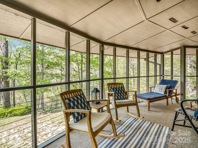 1973 Buffalo Creek Rd, Lake Lure, NC 28746 - view of sunroom