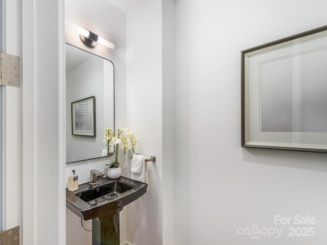 bathroom with a sink