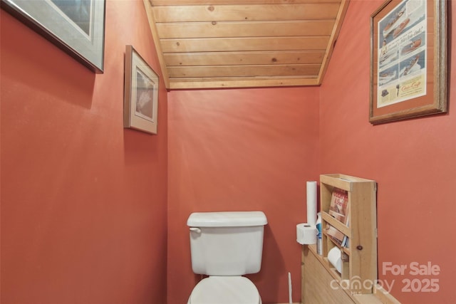 bathroom featuring toilet