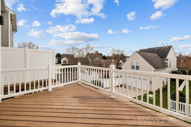 view of deck