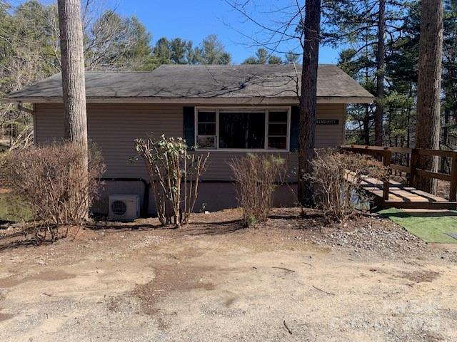 exterior space with ac unit