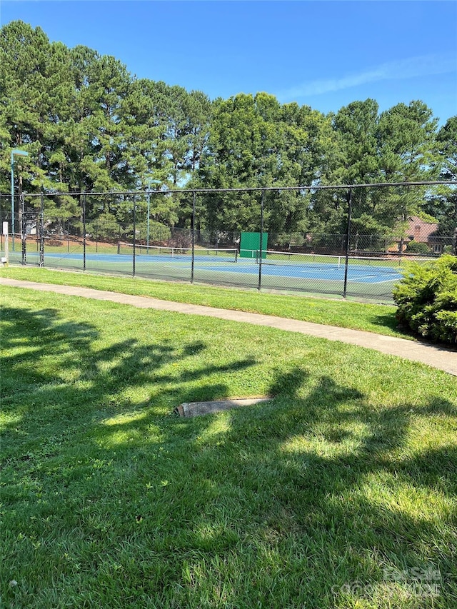 9138 Babbitt Way, Charlotte, NC 28216 - view of tennis court