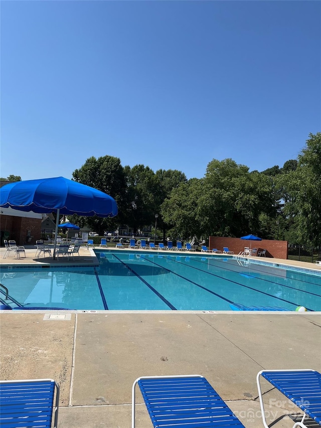 9138 Babbitt Way, Charlotte, NC 28216 - community pool featuring a patio