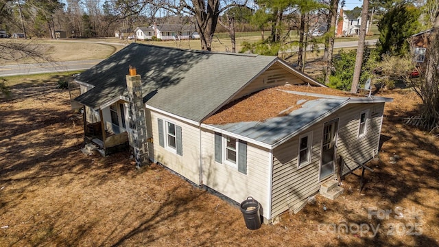 view of property exterior