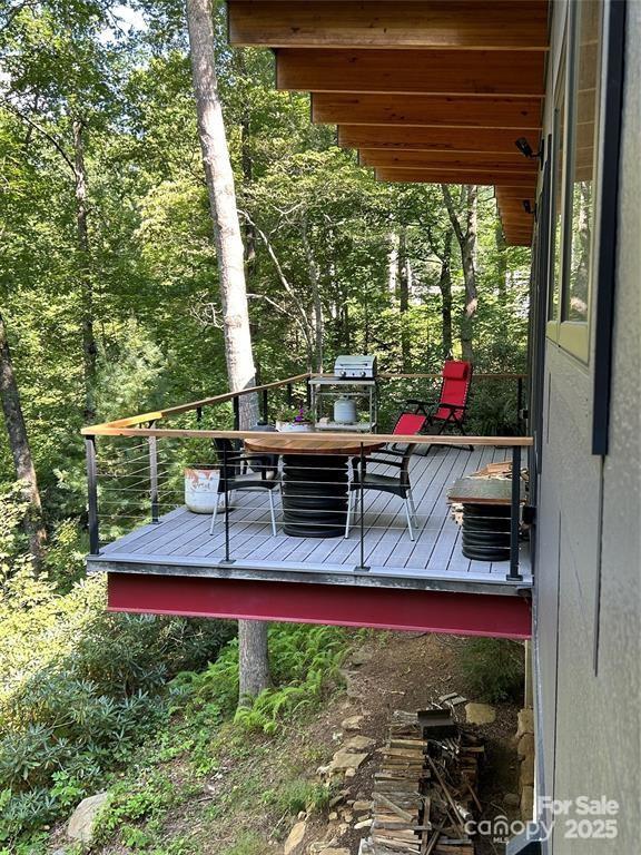 448 Mt Mitchell Dr, Burnsville, NC 28714 - view of deck