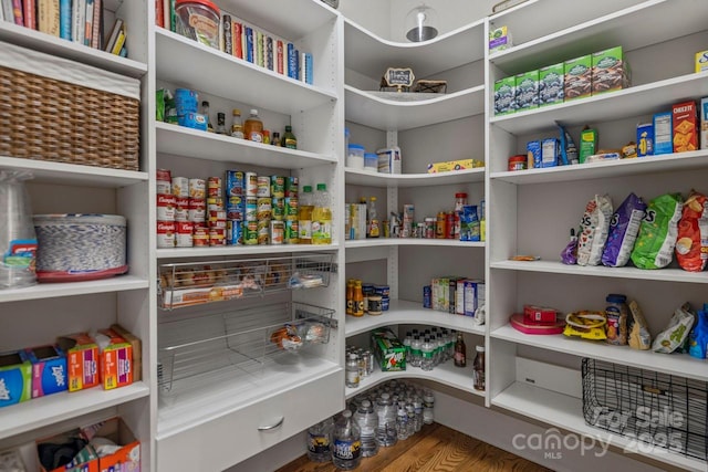 view of pantry