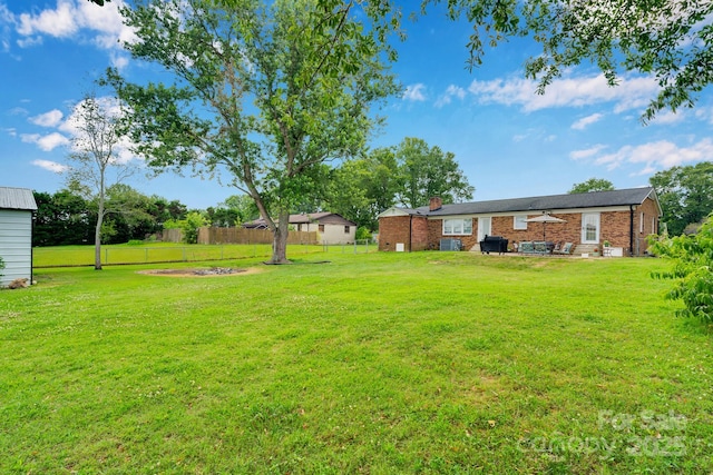 905 Blalock Dr, Kings Mountain, NC 28086 - view of yard with a ceiling fan