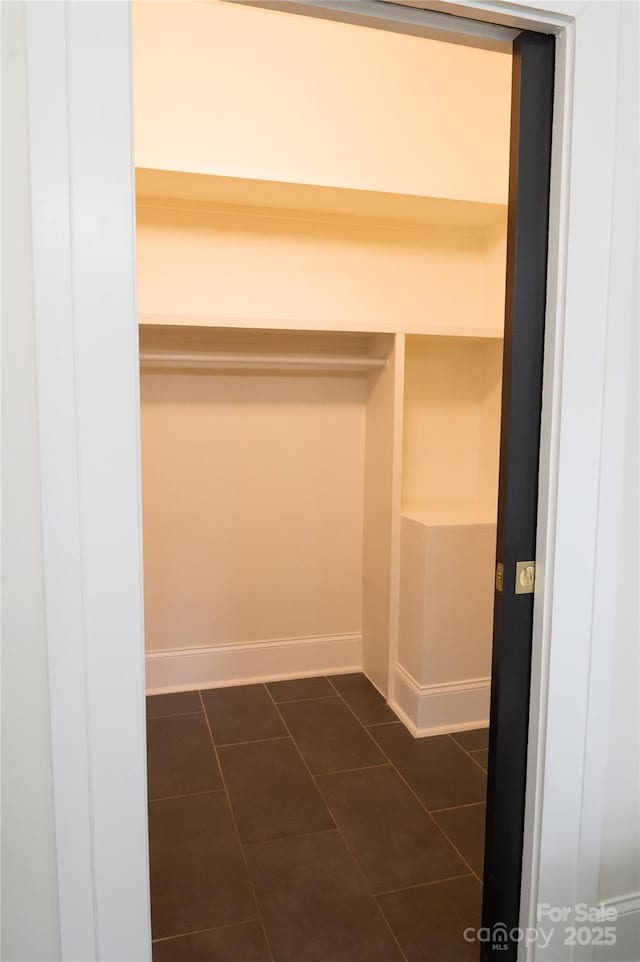 view of closet