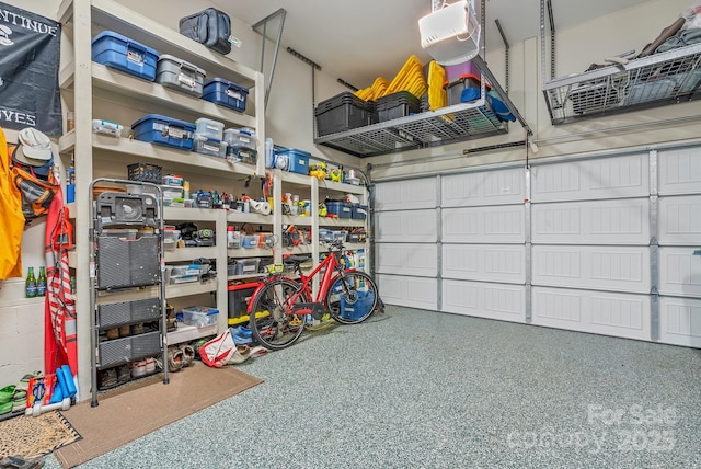 50 Rose Creek Rd, Leicester, NC 28748 - garage featuring a garage door opener