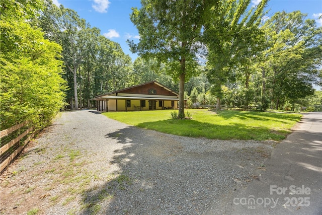 13124 Lemmond Dr, Matthews, NC 28105 - view of front of house with driveway