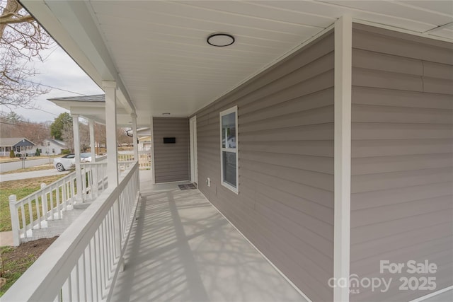 view of patio / terrace featuring a porch