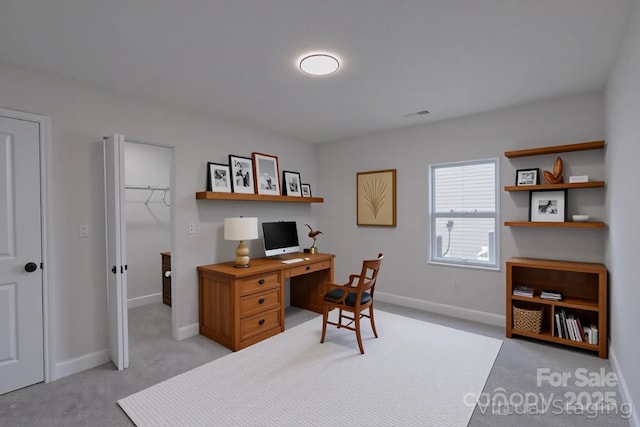116 11th St, Spencer, NC 28159 - office featuring light colored carpet and baseboards