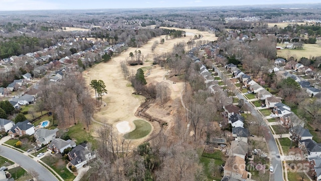 birds eye view of property featuring a residential view