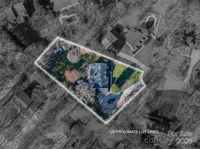 107 Doris Ct, Lincolnton, NC 28092 - aerial view of property's location with property boundaries highlighted