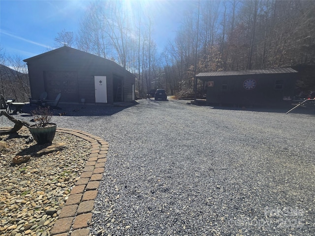 view of outbuilding with an outbuilding