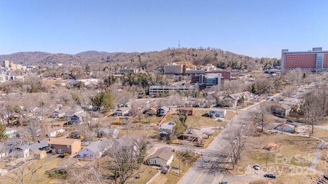 91 Congress St, Asheville, NC 28801 - aerial view with a mountain view