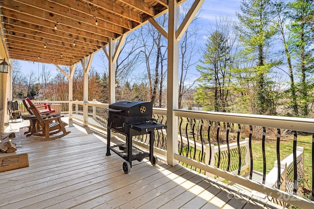 view of deck