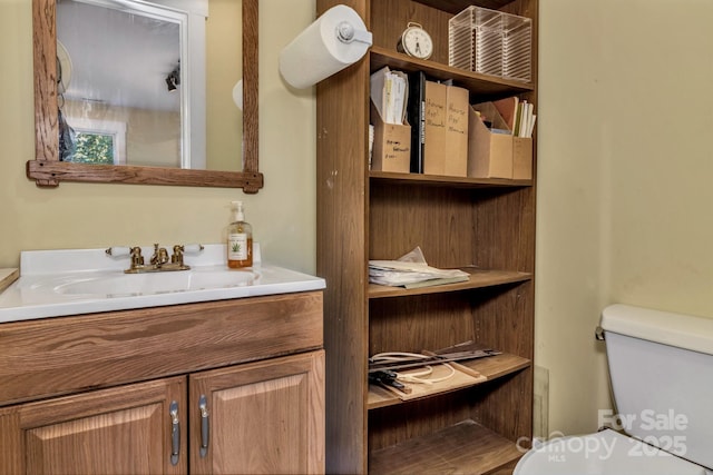 322 Crestview Dr, Black Mountain, NC 28711 - half bath featuring toilet and vanity