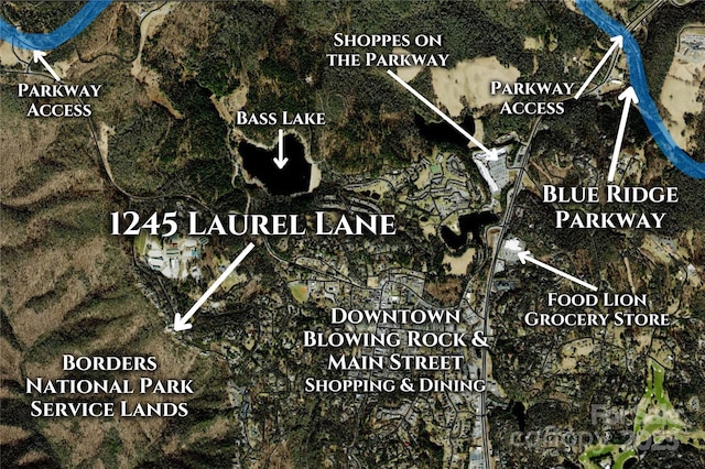 1245 Laurel Ln, Blowing Rock, NC 28605 - map / location