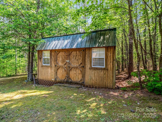 145 Jobes Trl, Mill Spring, NC 28756 - view of shed