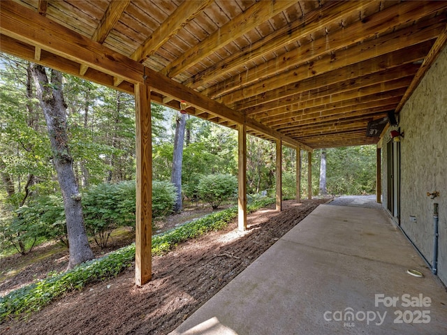 view of patio