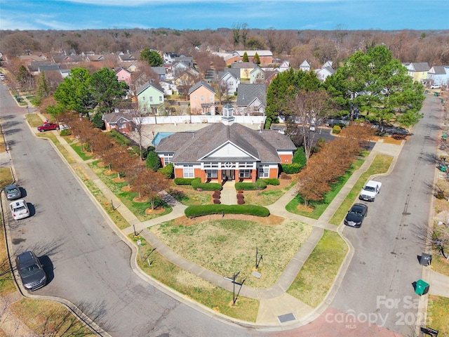 birds eye view of property featuring a residential view