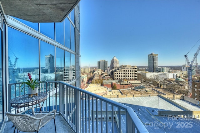210 N Church St Unit 1413, Charlotte, NC 28202 - balcony with a view of city