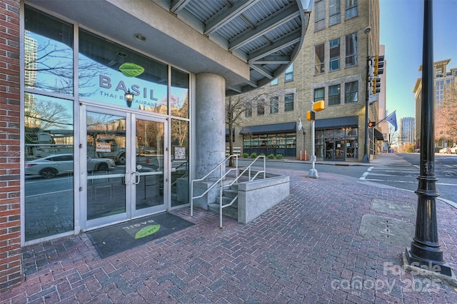 210 N Church St Unit 1413, Charlotte, NC 28202 - doorway to property with french doors