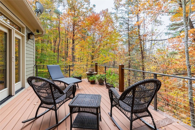 39 Hawks Pointe Ln, Weaverville, NC 28787 - view of deck
