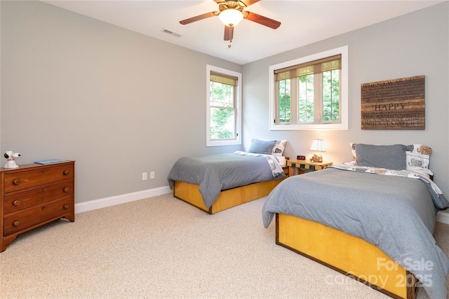 39 Hawks Pointe Ln, Weaverville, NC 28787 - bedroom with carpet and ceiling fan