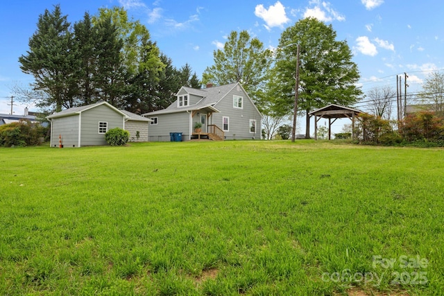 56 Linneys Mountain Rd, Taylorsville, NC 28681 - view of yard with a gazebo and a carport
