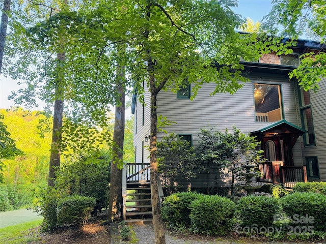 156 Sheepnose Dr, Lake Lure, NC 28746 - view of home's exterior