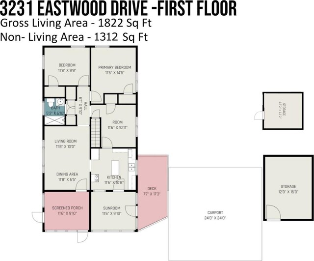 3231 Eastwood Dr, Charlotte, NC 28205 - photo 44