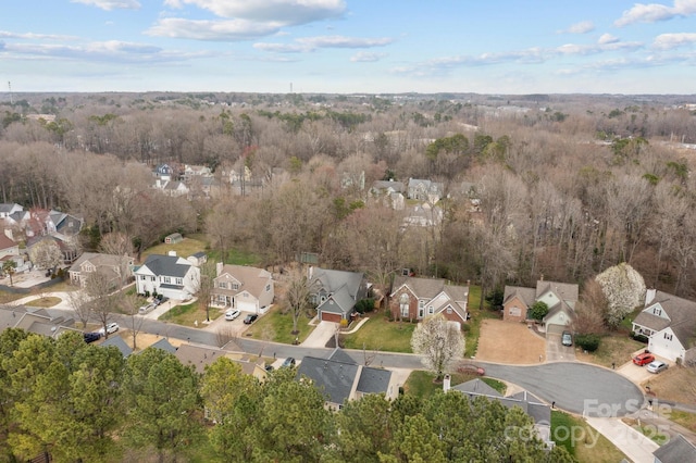 drone / aerial view featuring a residential view