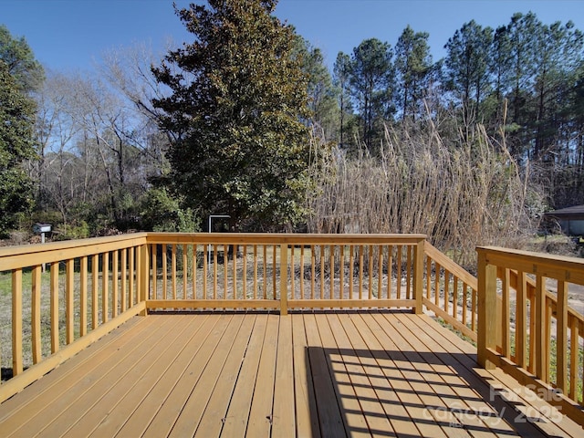 view of deck