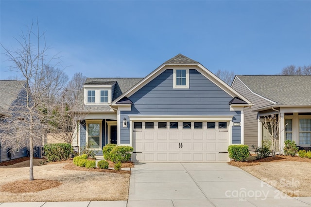 4521 Middlebury Ln, Fort Mill, SC 29715 - traditional home featuring an attached garage, concrete driveway, and a shingled roof