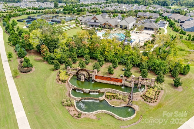 4521 Middlebury Ln, Fort Mill, SC 29715 - aerial view of residential area featuring a nearby body of water