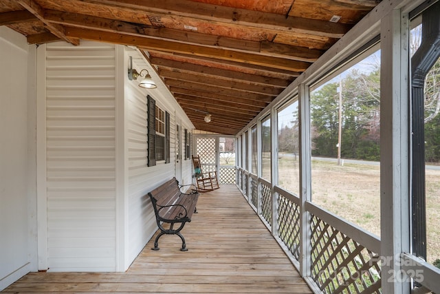 view of deck