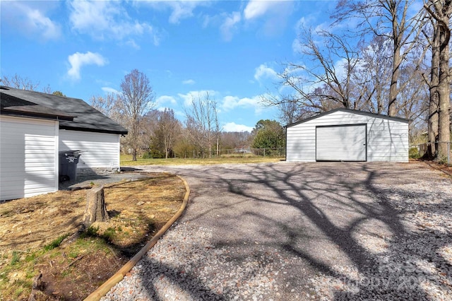 view of street with driveway