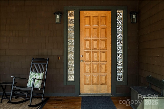 view of entrance to property