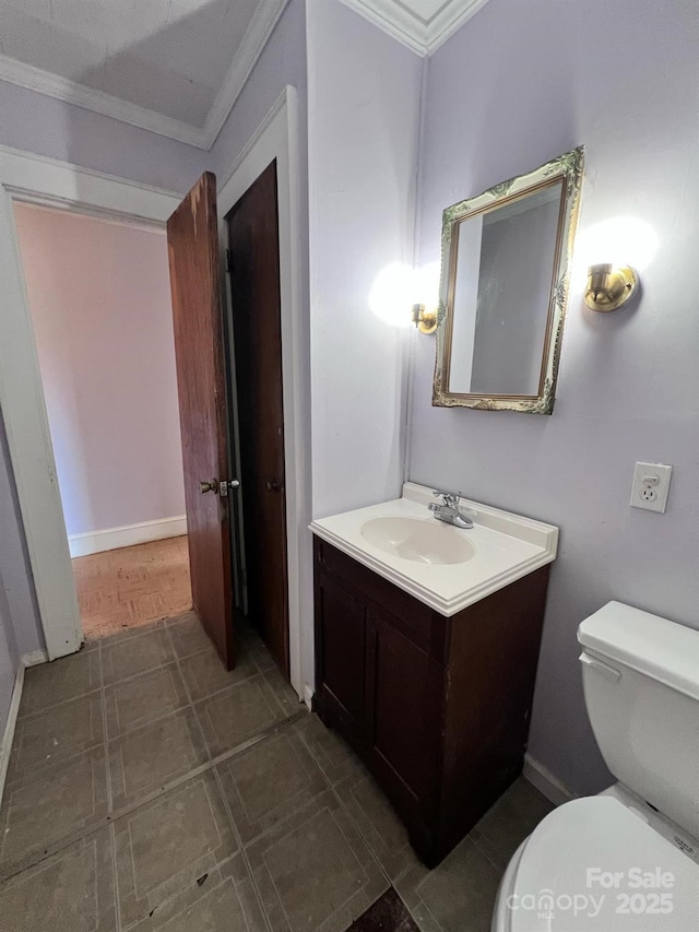 930 Weaver Rd, China Grove, NC 28023 - half bath featuring toilet and vanity