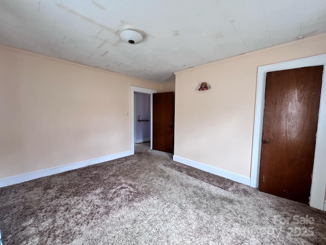 930 Weaver Rd, China Grove, NC 28023 - empty room with ornamental molding, carpet, and baseboards