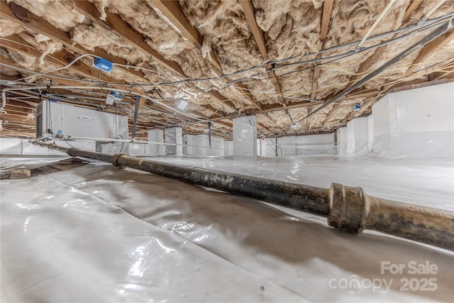 basement with crawl space