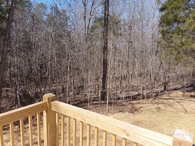 view of yard featuring a balcony