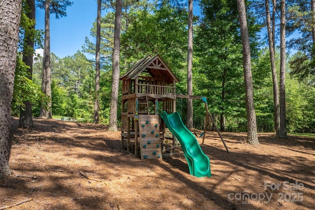 view of communal playground